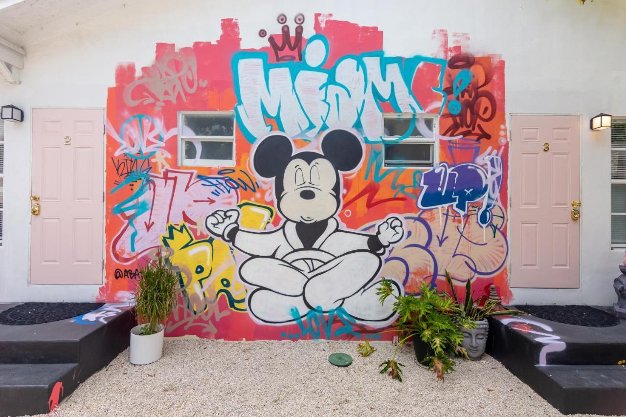 Home Midtown Miami - Wynwood Area With Backyard - Art District Near To Beach 외부 사진